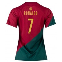 Dres Portugal Cristiano Ronaldo #7 Domaci za Žensko SP 2022 Kratak Rukav